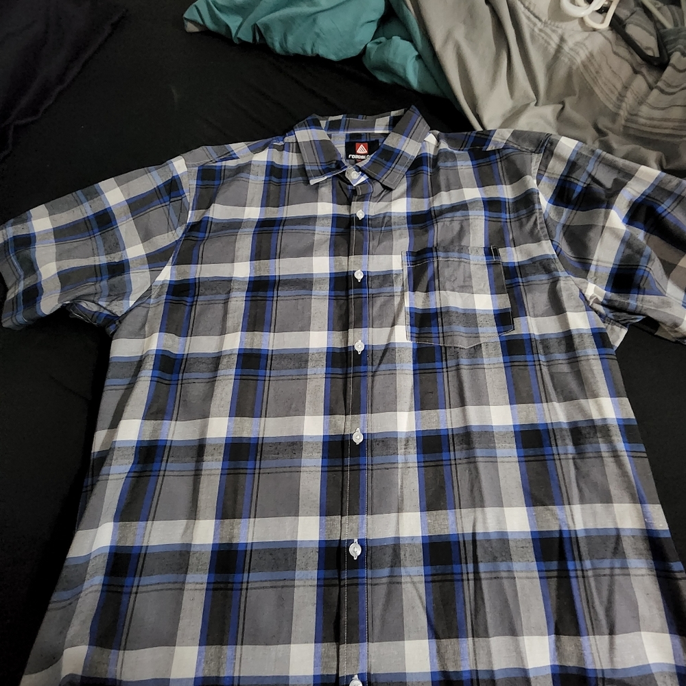RoadBlock Flanne 3XL Grey Blue White